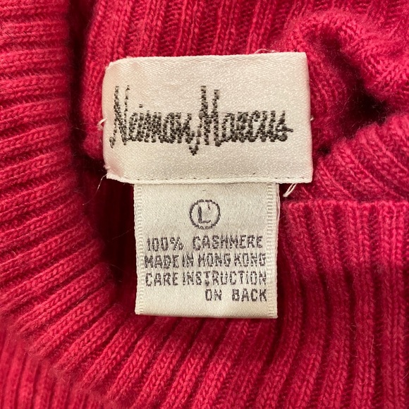 NEIMAN MARCUS 100% Cashmere Turtleneck Long Sleeve - Picture 8 of 8